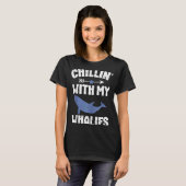 クジラ観賞1 Tシャツ (正面フル)