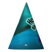 クジラ誕生日 パーティーハット (左)