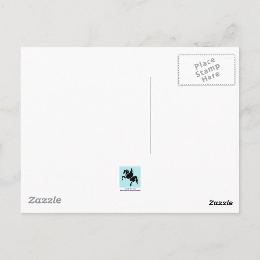 クジラ誕生日 ポストカード (裏面)