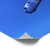 クジラ01プリント ポスター (角)