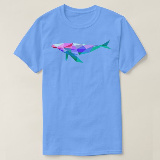 クジラ10 Tシャツ (デザイン正面)