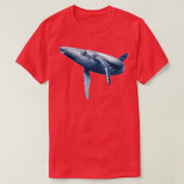 クジラ11 Tシャツ (デザイン正面)