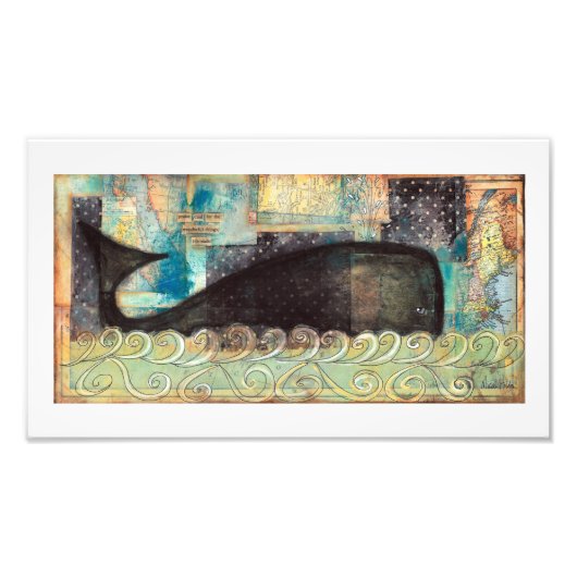 クジラ14 x 8プリント フォトプリント            (正面)