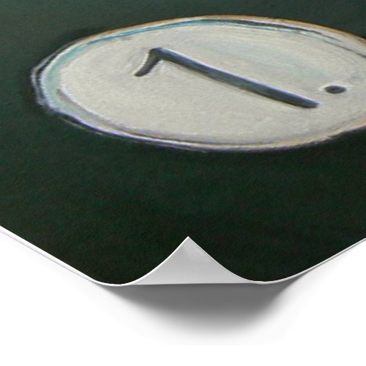 クジラ1 -プリント ポスター (角)