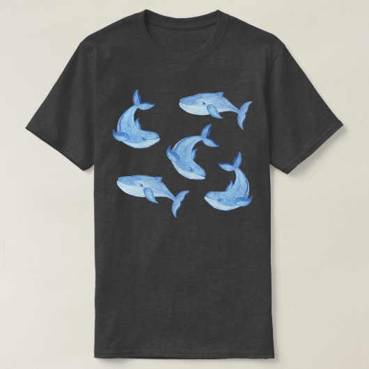 クジラ2 Tシャツ (デザイン正面)