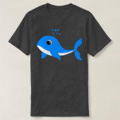 クジラ3 2 Tシャツ (デザイン正面)