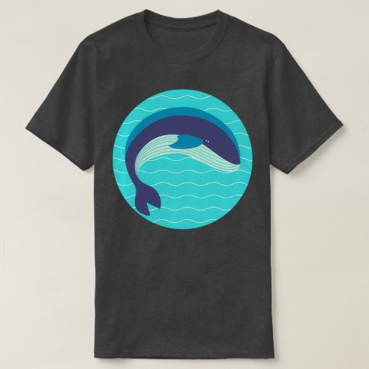 クジラ3 3 Tシャツ (デザイン正面)