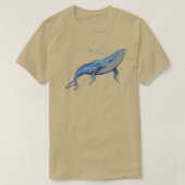 クジラ40 1 Tシャツ (デザイン正面)