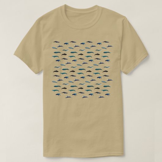 クジラ4 Tシャツ (デザイン正面)