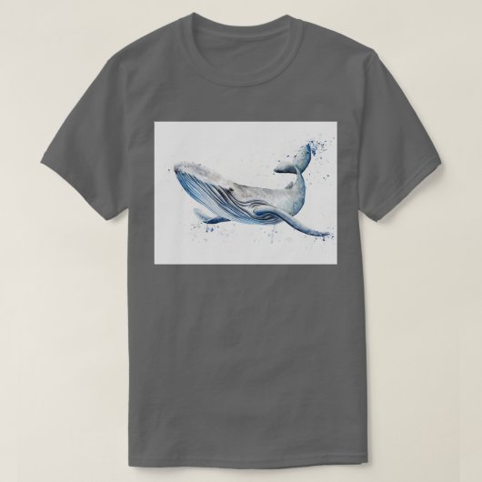 クジラ53 1 Tシャツ (デザイン正面)