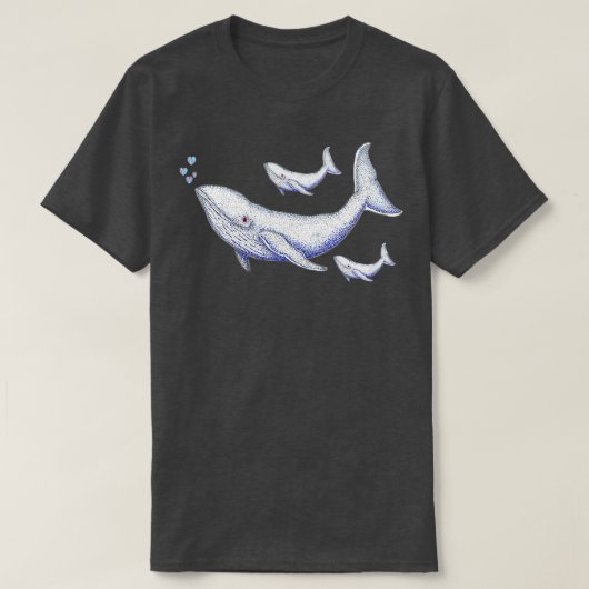 クジラ5 Tシャツ (デザイン正面)
