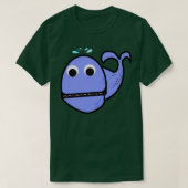 クジラ7 Tシャツ (デザイン正面)