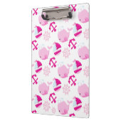 クジラ、かわいいクジラ、ピンク鯨 クリップボード (左)