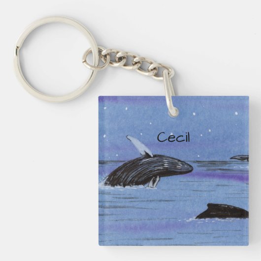 クジラ キーホルダー (正面)