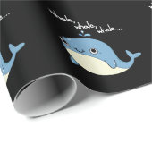 クジラ、クジラ、かわいい海の動物プンダークBG ラッピングペーパー (ロールコーナー)