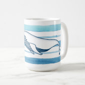 クジラ コーヒーマグカップ (正面右)