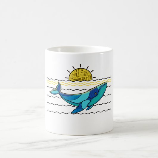 クジラ コーヒーマグカップ (中央)
