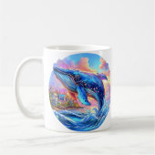 クジラ コーヒーマグカップ (左)