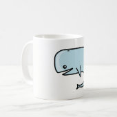 クジラ コーヒーマグカップ (正面左)