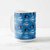 クジラ コーヒーマグカップ (正面左)