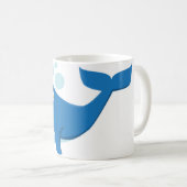 クジラ コーヒーマグカップ (正面右)