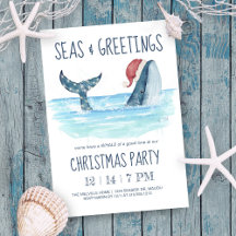 クジラ サンタ 海のクリスマスパーティー 