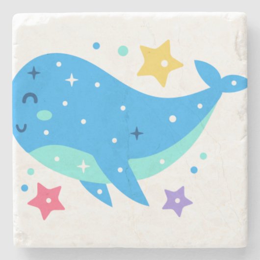 クジラ ストーンコースター (正面)