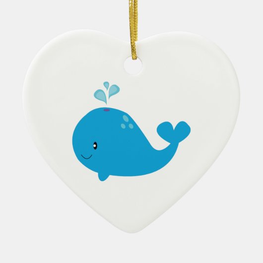 クジラ セラミックオーナメント (正面)