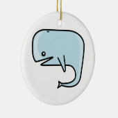 クジラ セラミックオーナメント (右)
