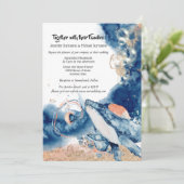 クジラ·ゼリー魚海·ブルー·オレンジ·シー 招待状 (スタンド正面)