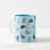 クジラ ツートーンマグカップ (正面左)