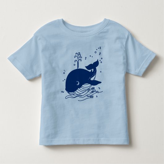 クジラ トドラーTシャツ (正面)