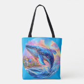 クジラ トートバッグ (裏面)
