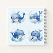 クジラ ノートブック (裏面)