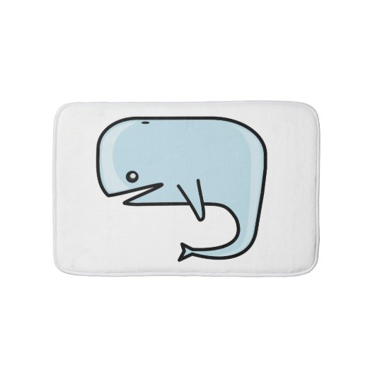 クジラ バスマット (正面)