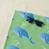 クジラ – ビーチタオル (インサイチュ)