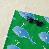 クジラ – ビーチタオル (インサイチュ)