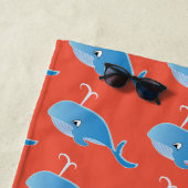 クジラ – ビーチタオル (インサイチュ)