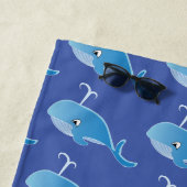 クジラ – ビーチタオル (インサイチュ)