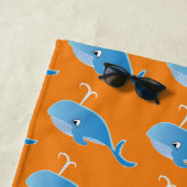 クジラ – ビーチタオル (インサイチュ)
