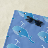 クジラ – ビーチタオル (インサイチュ)