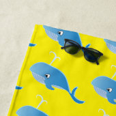 クジラ – ビーチタオル (インサイチュ)