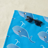 クジラ – ビーチタオル (インサイチュ)