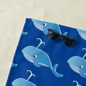 クジラ – ビーチタオル (インサイチュ)