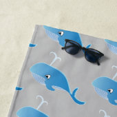 クジラ – ビーチタオル (インサイチュ)