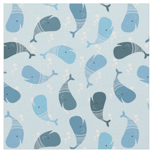 クジラ ファブリック (クローズアップ)