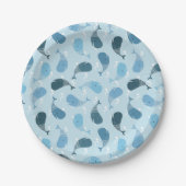 クジラ ペーパープレート (正面)