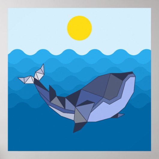クジラ ポスター (正面)