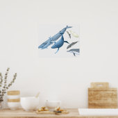 クジラ ポスター (キッチン)