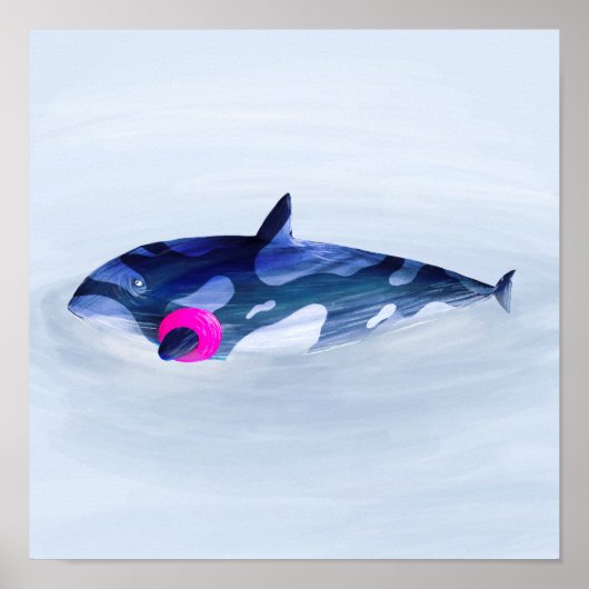 クジラ ポスター (正面)
